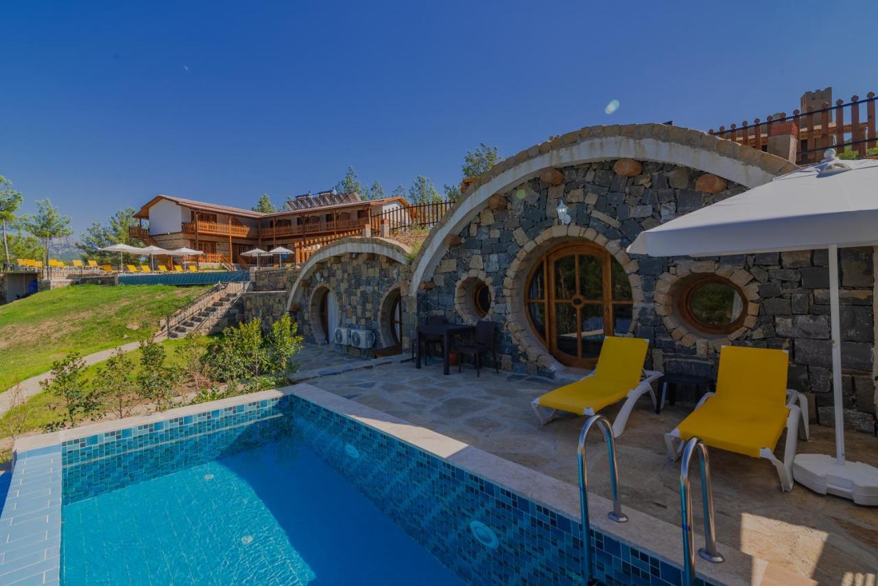 Maison Green Hill Hobbit Villas & Boutique Hotel Antalya Exterior foto